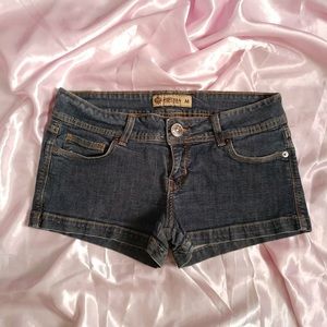 Blue Denim Shorts